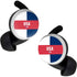 USA Flag Color Block Google Pixel Buds Skin